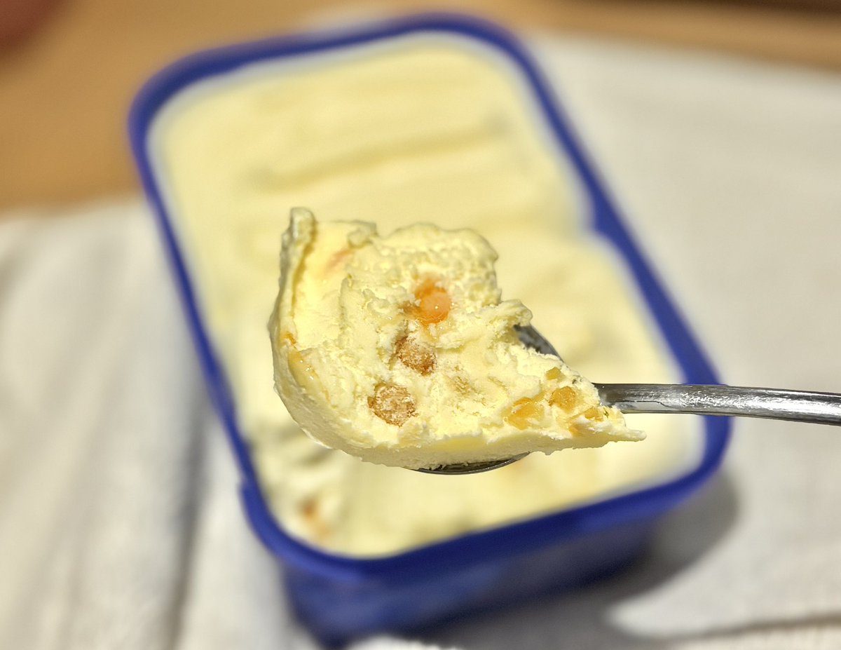 dokaUni's tweet image. 人生で食べたキャラメルアイスの中で1番美味い