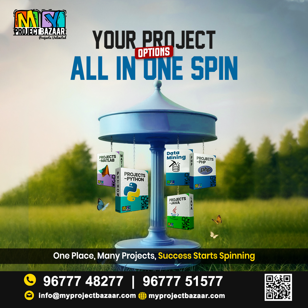 MyProjectBazaar's tweet image. At MyProjectBazaar, find a wide variety of projects from Python, Java, PHP, MATLAB, to Data Mining all in one place! 🚀

myprojectbazaar.com

#myprojectbazaar #studentprojects #pythonprojects #javaprojects #phpprojects #matlabprojects #colleges #finalyear #madurai #education