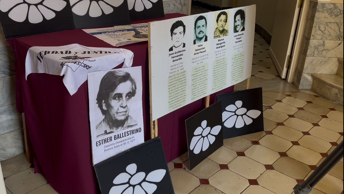 ▶️ Comenzó el encuentro binacional de Derechos Humanos y el Plan Cóndor. Se trata del segundo encuentro que se realiza en #FrayBentos, tras el primero que fue en Concepción del Uruguay.

mediospublicos.uy/fray-bentos-co…