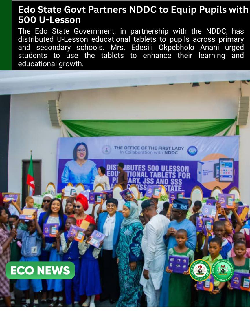 Edo State Government tweet media