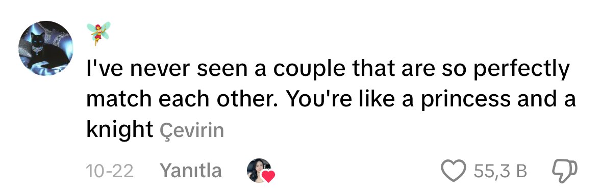 Senle fotografımızın altına böyle yorumlar gelsin istiyorum