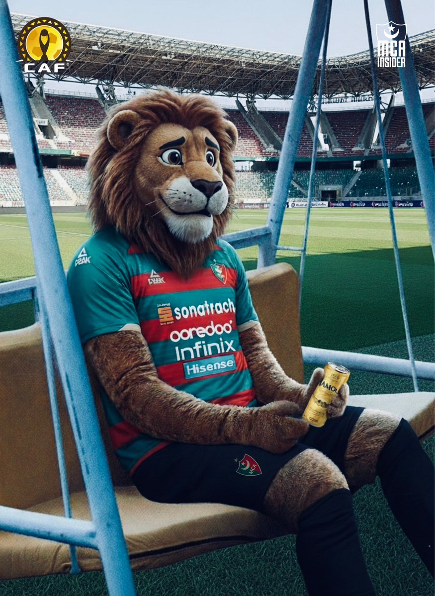 🦁💚❤️ Le lion attend le match de demain… l’inquiétude est là, et l’attente encore plus grande.
InchAllah le Doyen nous rend fiers. 🔥