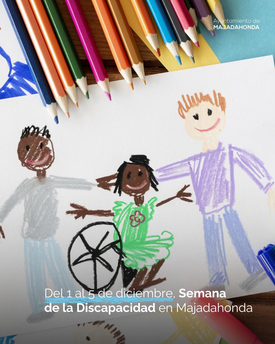 🐕‍🦺🎞️Exhibiciones con drones y guías caninos, cine y teatro para disfrutar de la Semana de la Discapacidad 2025 en Majadahonda. 

🔹La iniciativa del <a href="/MajadahondaAyto/">Ayuntamiento de Majadahonda</a> y entidades como <a href="/FAMMA_Co_Madrid/">FAMMA Cocemfe Madrid</a> coincide con #DíaInternacionalPersonasconDiscapacidad

majadahonda.org/noticias/-/ass…