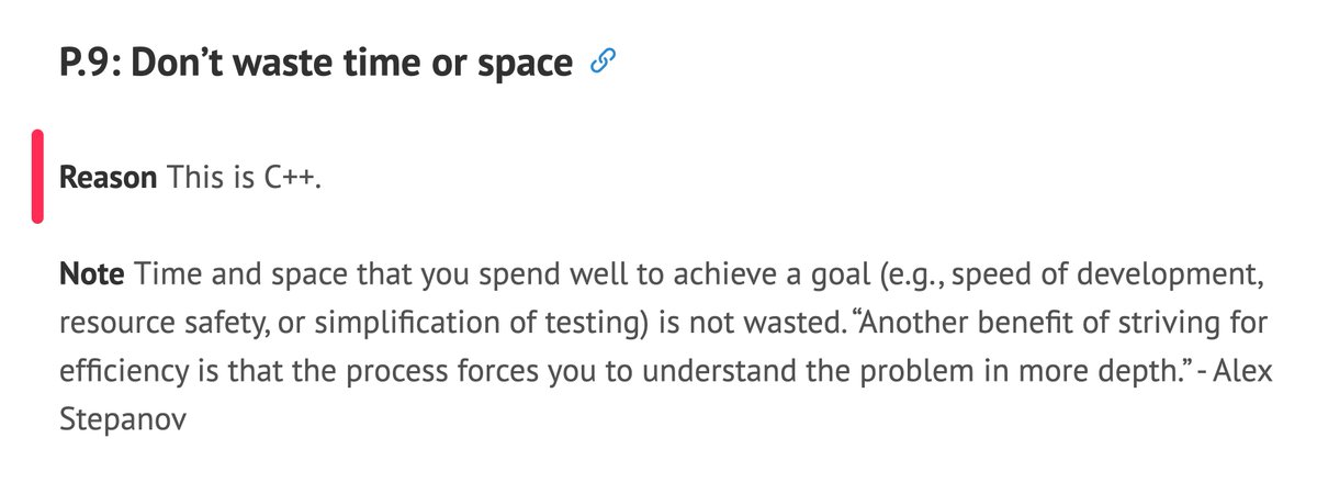 vivekgalatage's tweet image. C++ core guidelines, everybody!

isocpp.github.io/CppCoreGuideli…