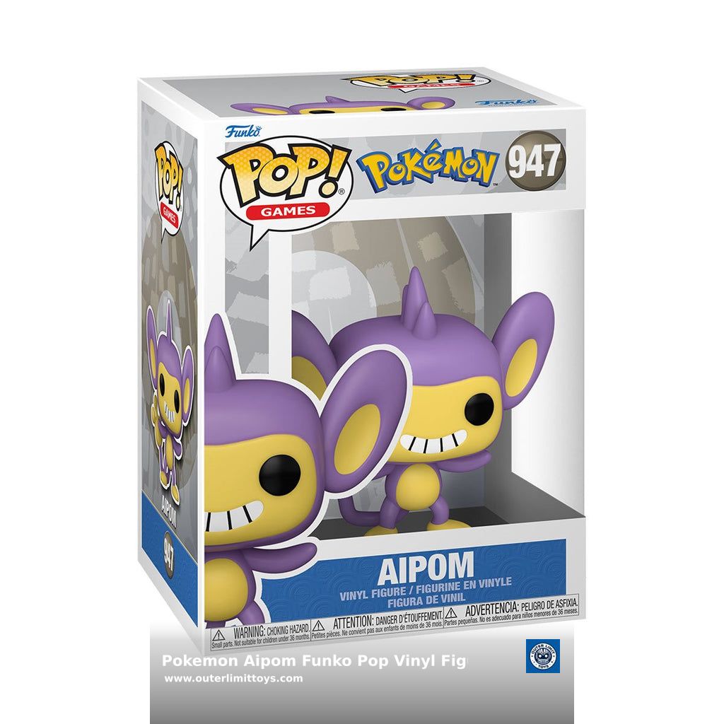 outerlimittoys's tweet image. 🤯 You won’t believe this! Pokemon Aipom Funko Pop! Vinyl Figure #947 selling at $10.99 🤯
by Funko ⏩ shortlink.store/3argy-7czjva
🚀 Selling out fast so be quick! 🚀 #funko #funkopops #pokemon