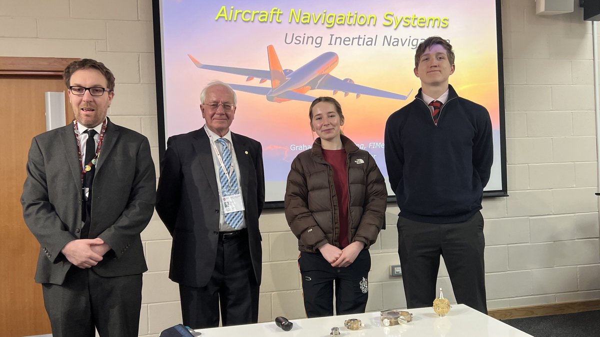 In our most recent #ShiplakeScholars' Masterclass Monday, we welcomed Mr Graham Simms for a #ShiplakePhysics talk! From Newton's Second Law of Motion to aircraft navigation systems, Mr Simms spoke passionately to our pupils about a number of topics. #ShiplakeInspirational
