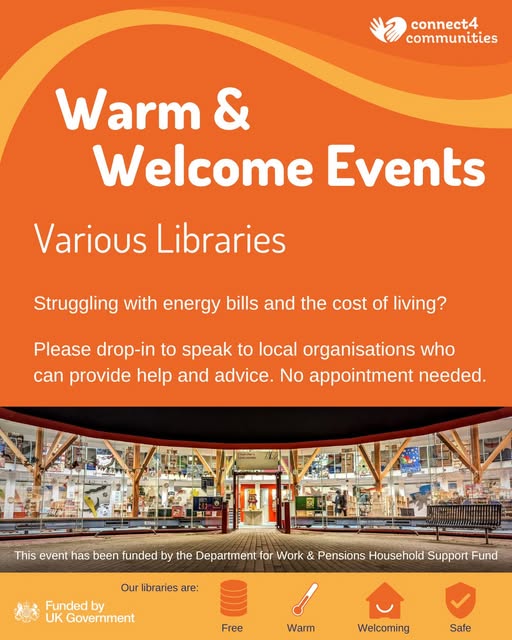 Struggling with the cost of living? Basingstoke Discovery Centre is hosting a free advice and information session offering guidance support and practical tips to save money and reduce bills.

The session will be held at the library on Thursday 4 December between 10am and midday.