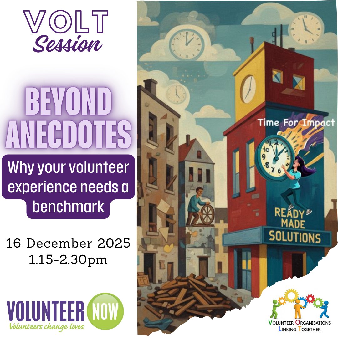 We all believe our volunteers are happy, but what if we're missing something? What if the small frustrations we don't see are leading to burnout and poor retention?

📅 16 December 2025
⏲️  1.15-2.30pm
📍 Online

Find out more ➡️ ow.ly/nWuP50Xpbi7