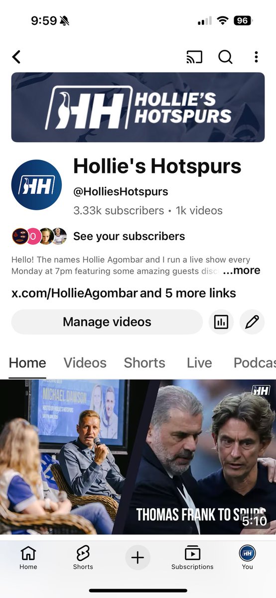 HollieAgombar's tweet image. Thank you to everyone who’s been a supporter of the channel over the last couple of years. 

Opened a lot of doors for me and basically kick started my career into marketing.

If you haven’t done so already, please hit the link to subscribe! 

youtube.com/@HolliesHotspu…