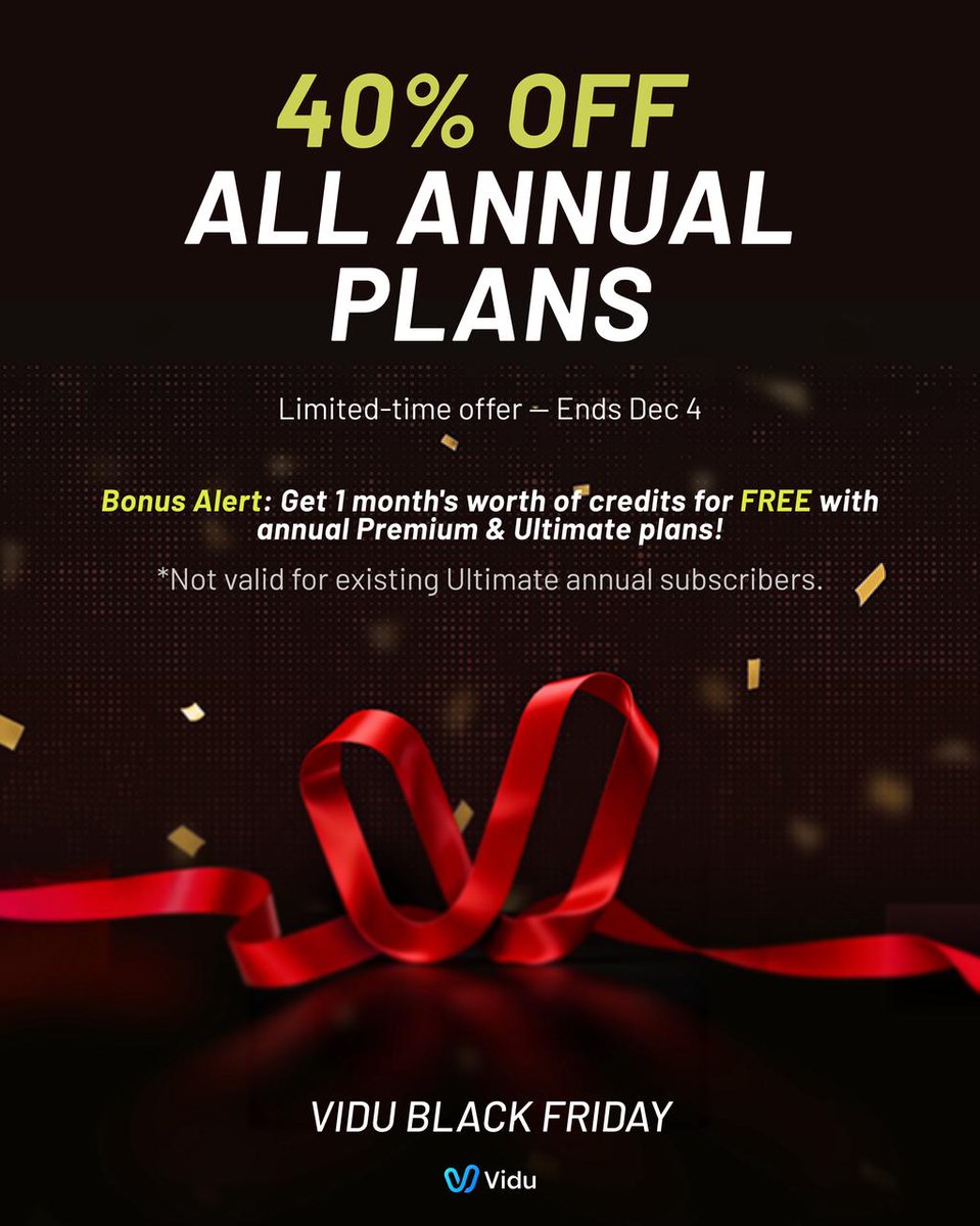 Vidu 40 percent banner