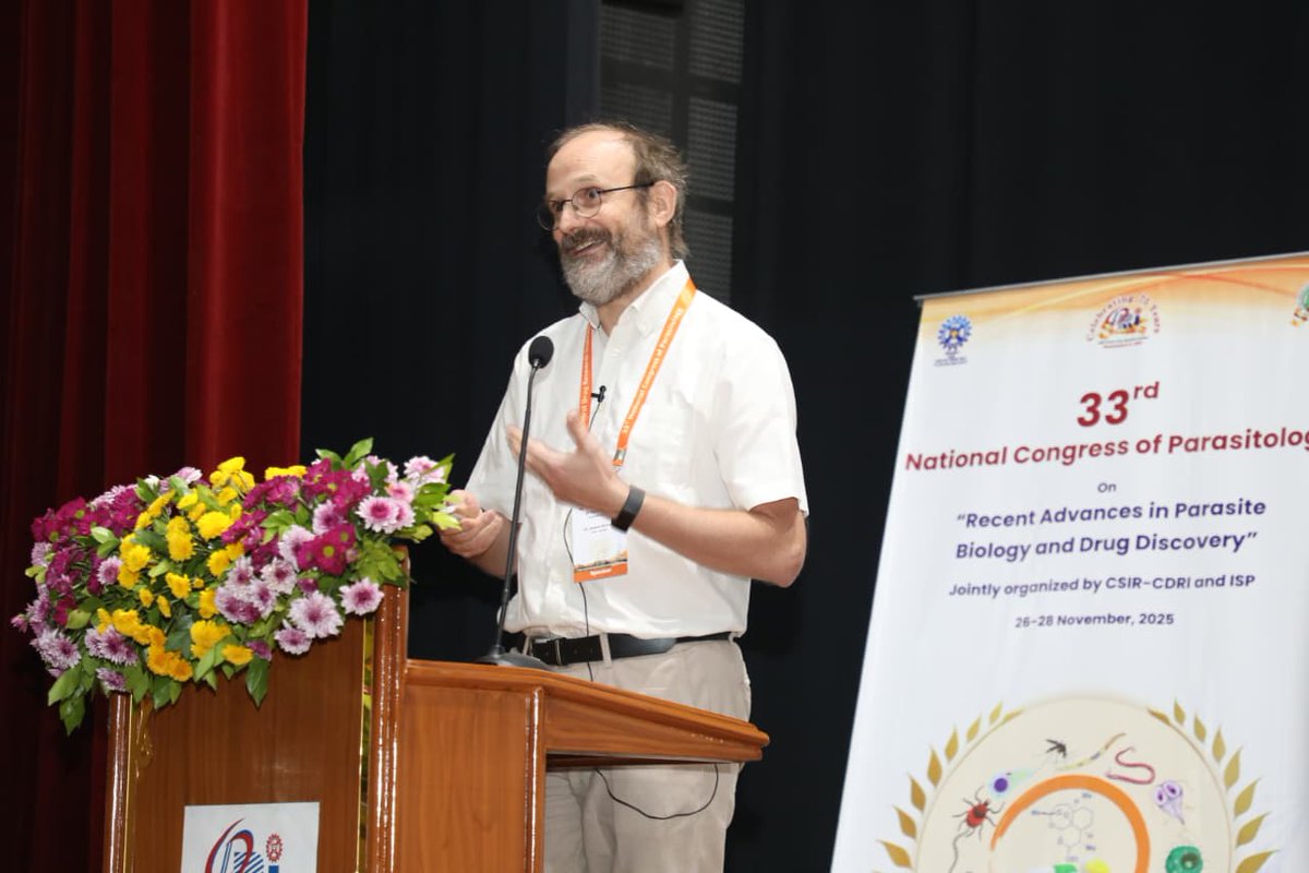 cdriacademy's tweet image. Dr. Jeremy Burrows and Dr. Saman Habib delivered two insightful talks today at the 33rd National Congress of Parasitology happening @CSIR_CDRI 
@DrMishraLab  @ISPParasitology