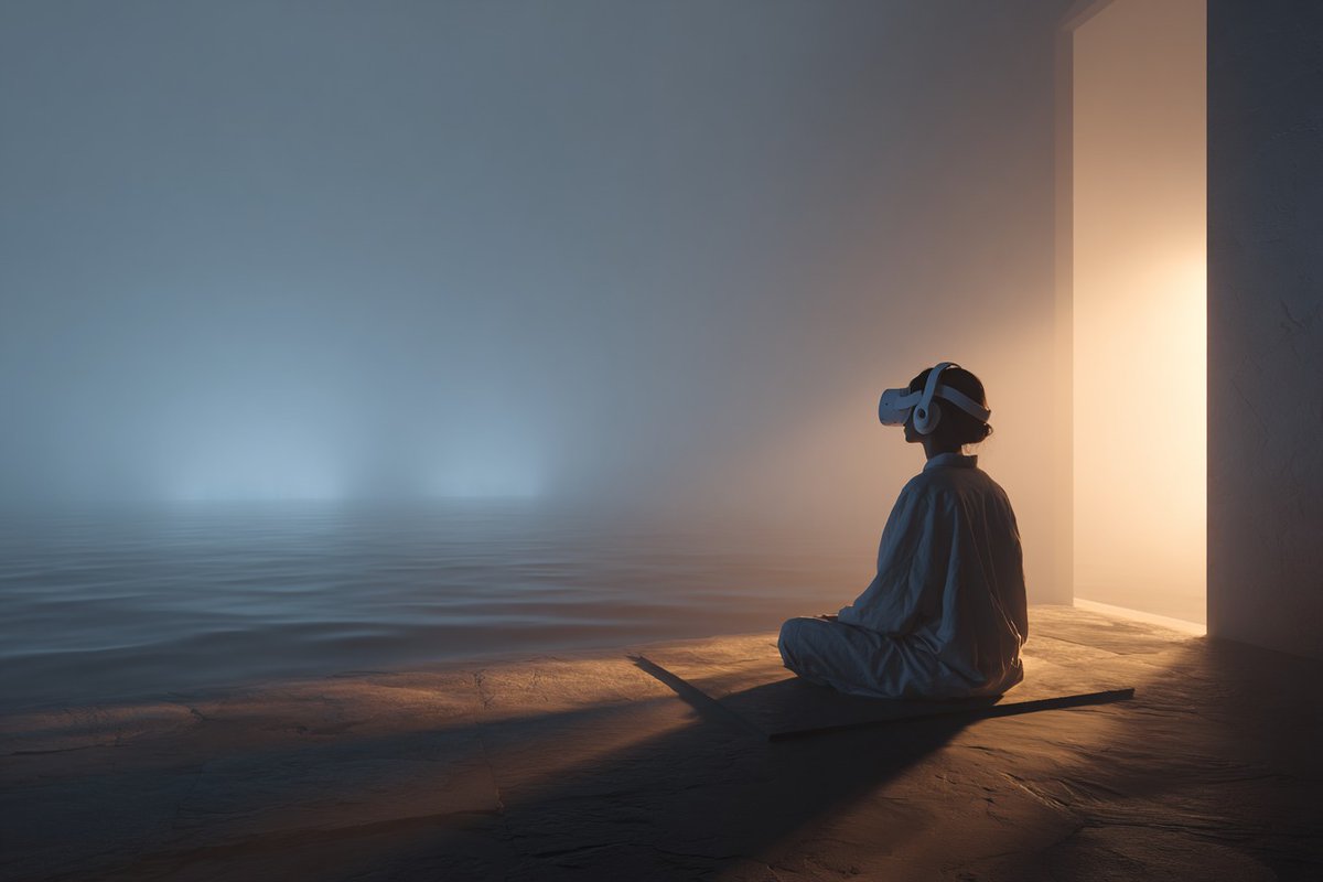 xrmimic's tweet image. Ready for a more immersive way to unwind? Mimic XR blends cinematic visuals with calming XR environments to elevate your meditation experience. mimicxr.com

#XRMeditation #WellnessTech