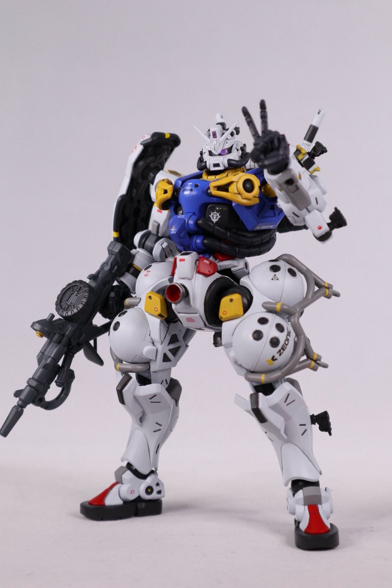 うわー！GQ版ニセガンダム作ってる方がいた！やっぱり立体物は