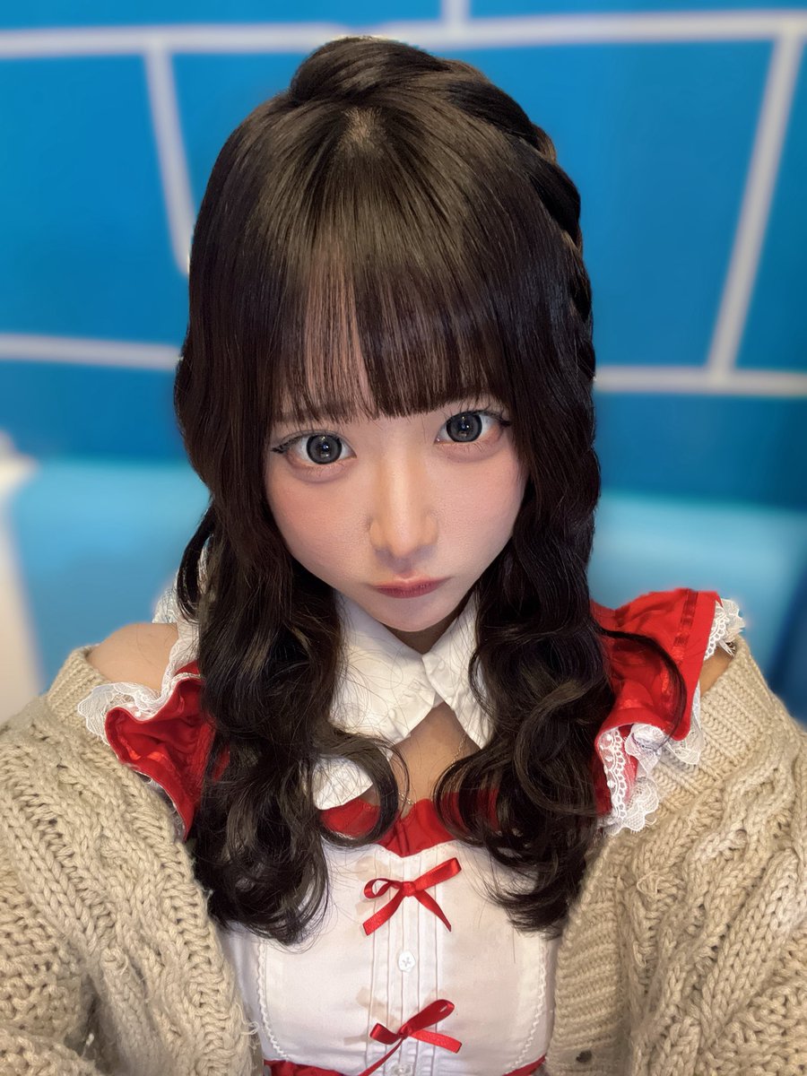 amu_alipa's tweet image. 盛れなかったから過去画！

23時までいますこのあとずっとお手隙だよー！
 #秋葉原コンカフェ #自撮り界隈