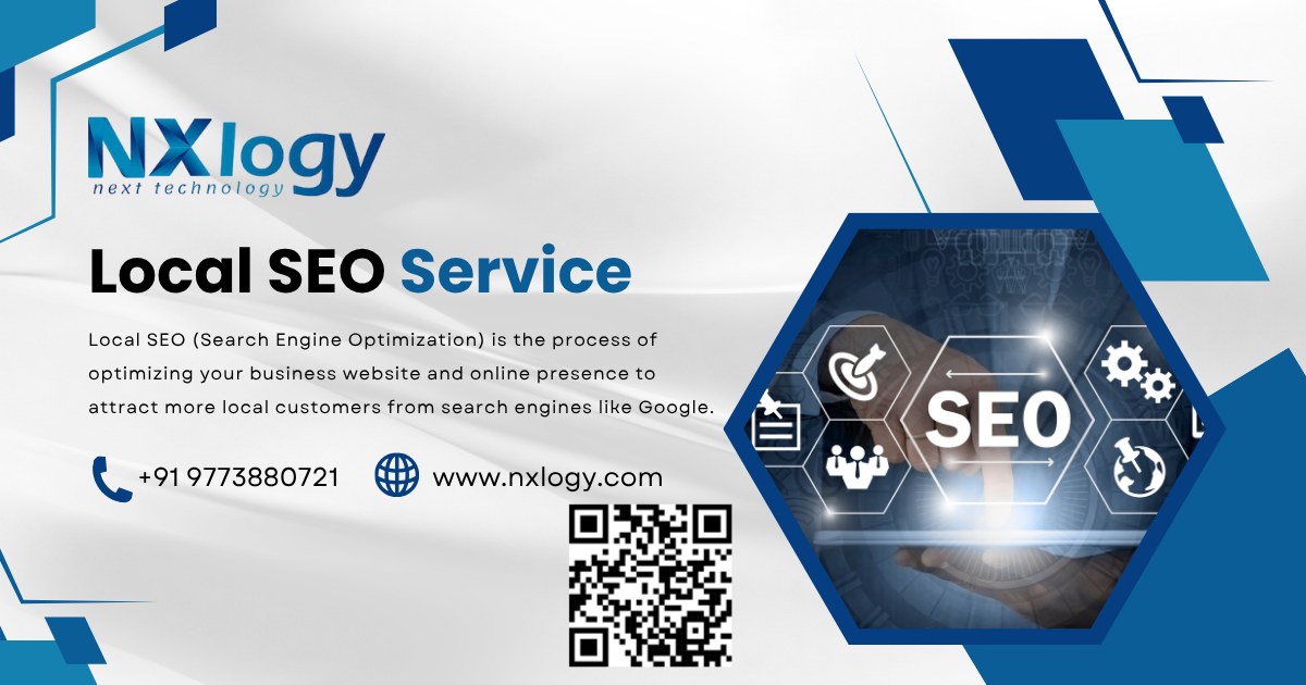 nxlogy's tweet image. 🌍 Boost Your Local Visibility with NXlogy’s Local SEO Services! 📍
At NXlogy Solutions, we specialize in Local SEO that helps your business rank higher in local search results, Google Maps, and more.
📞97738 80721
🔗nxlogy.com/service/digita…
#LocalSEO #SEOExperts #NXlogySolutions