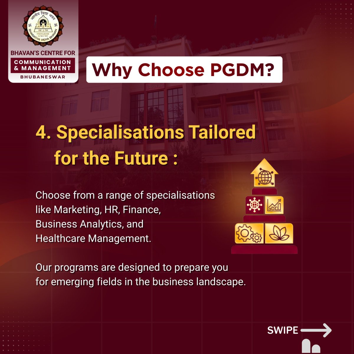 BccmBhubaneswar's tweet image. Still stuck between #PGDM &amp;amp; #MBA?

If you want better placements, real exposure and “learn-by-doing” training — PGDM is the smarter pick.

Choose #BCCM Bhubaneswar.

📚 PGDM 2026–28 
🌐 bvbbhubaneswar.org