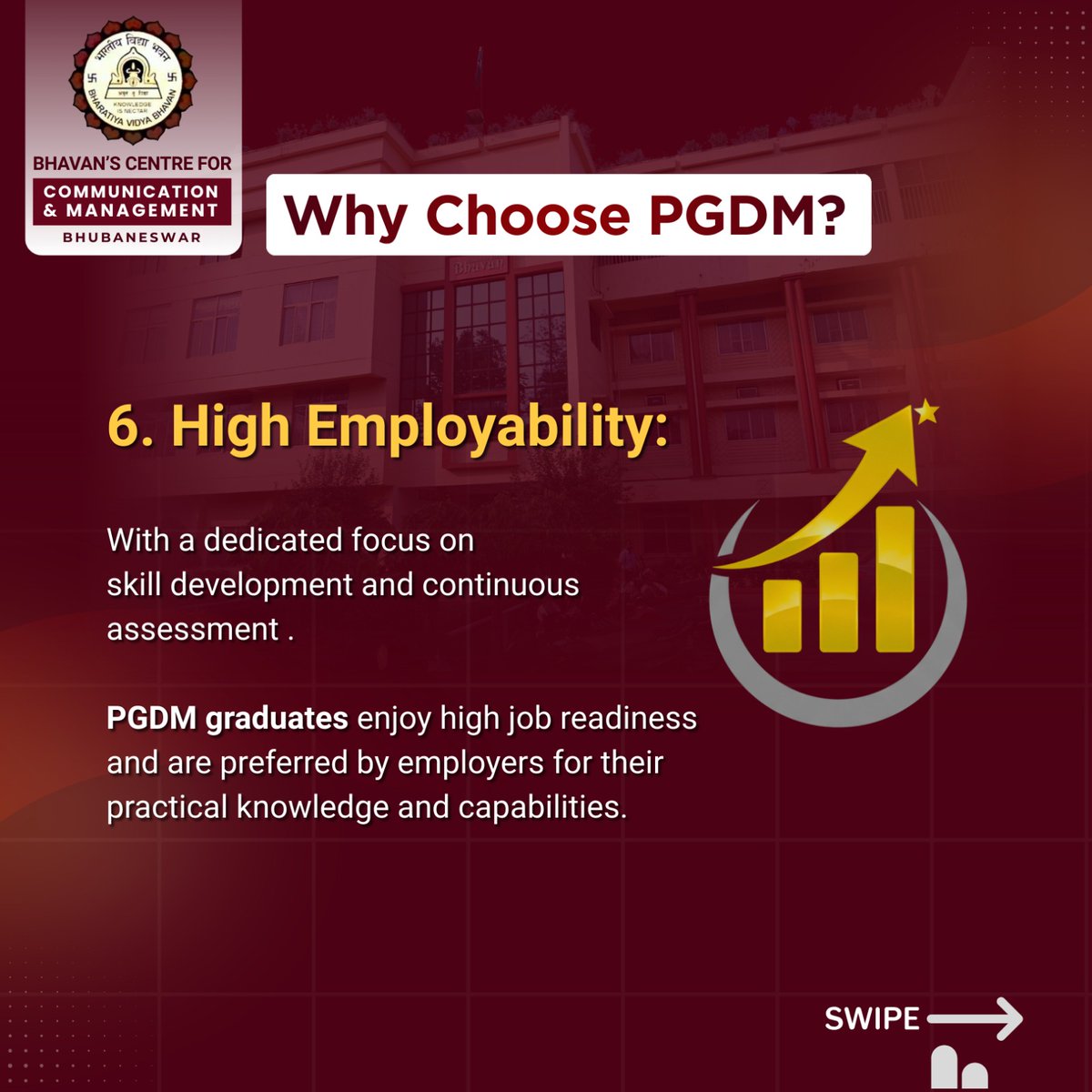 BccmBhubaneswar's tweet image. Still stuck between #PGDM &amp;amp; #MBA?

If you want better placements, real exposure and “learn-by-doing” training — PGDM is the smarter pick.

Choose #BCCM Bhubaneswar.

📚 PGDM 2026–28 
🌐 bvbbhubaneswar.org