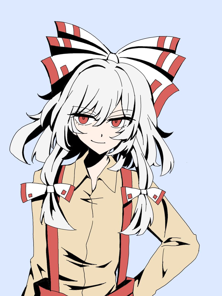 xcqPe2TEdNBJ1hy's tweet image. ＃東方Project
＃藤原妹紅