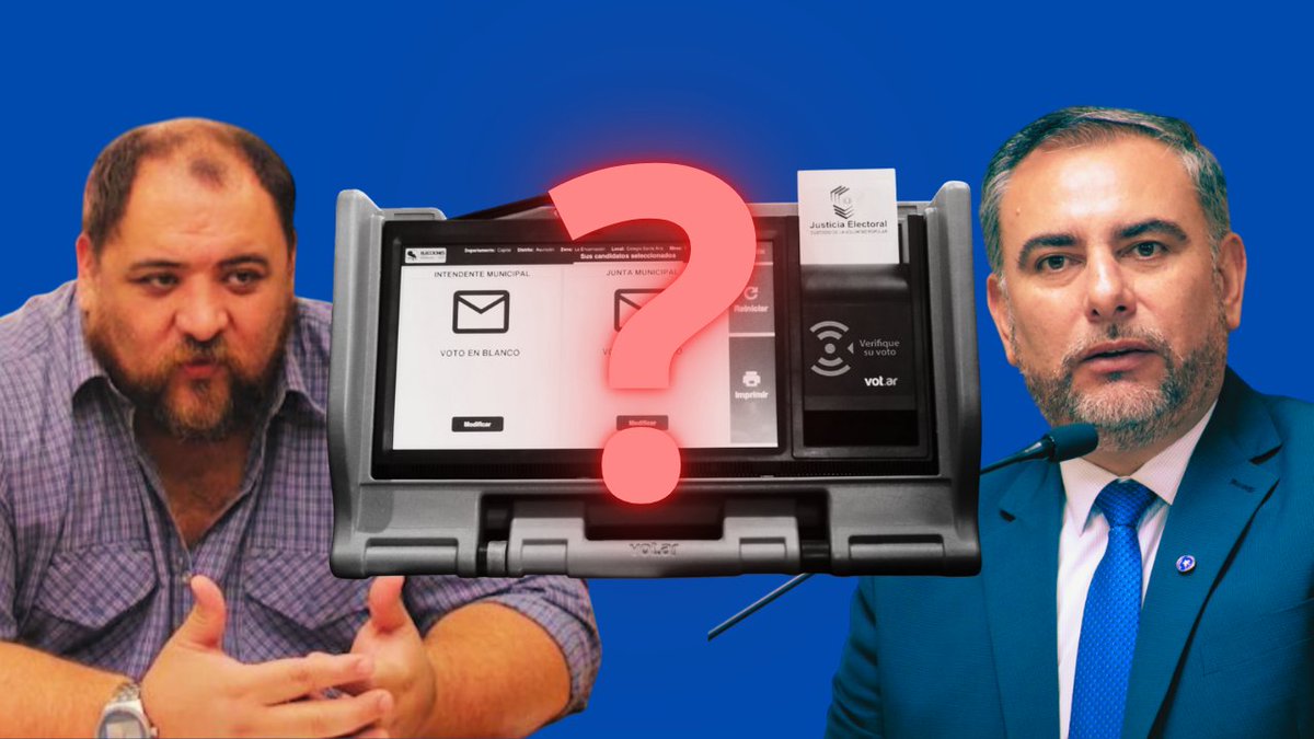 CamiloSoaresM's tweet image. 🔴GRAVE DENUNCIA DE VULNERABILIDAD DE BOLETINES DE VOTACIÓN

El senador Ever Villalba habló de “estafa a la democracia” cuando denunció lo que sería una vulnerabilidad de los boletines de votación.

🧵En este hilo, los argumentos del senador y la versión que dio el TSJE.