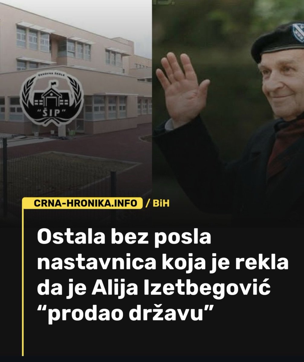 Jok eto nije je prodao nego poklonio.
Nisam ja stavljao KOSovce i neprijateljske oficire na čelo Armije.