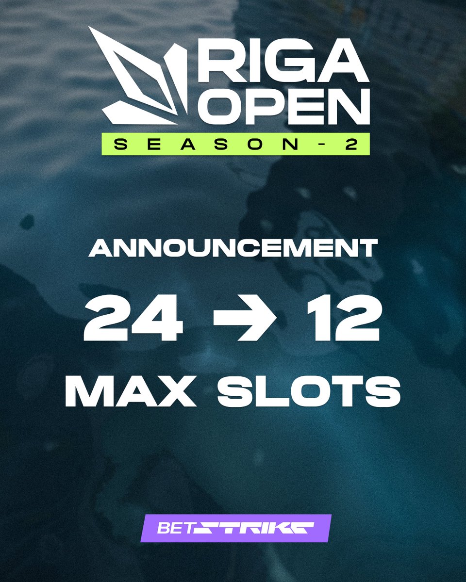 UrbanContenders's tweet image. We’re updating the team slot capacity for Urban Riga Open #2.

Although we initially planned for up to 24 teams, the tournament will now be capped at 12 teams.

If you’d like to participate, secure your spot by getting your ticket here: forms.gle/cpRue1fDzbbzi9…