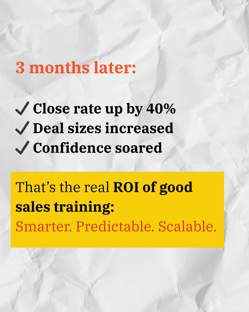 EnKASHNewWaves's tweet image. Ever sat in a training session waiting for it to end?
Not because it was bad —
but because it wasn’t built for you.
Training only works when people see themselves in it.
Design for your team, not any team.

#corporatetraining #learninganddevelopment #customizedtraining