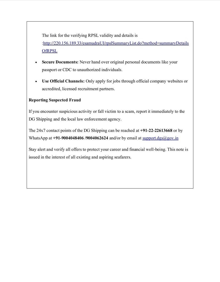 All India Seafarers Union tweet media