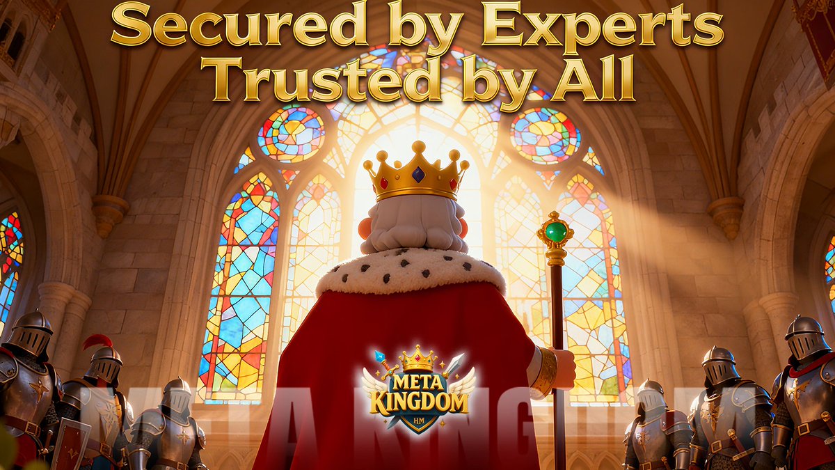 MetaKingdom111's tweet photo. 🛡 Security builds trust.
Meta Kingdom is fully audited by ConsenSys Diligence &amp; CertiK,
with Messari support for transparency and global standards.
👑 We’re not just building a game — we’re building trust.

#MetaKingdom #CertiK #BlockchainSecurity https://t.co/gUA9iniNRg