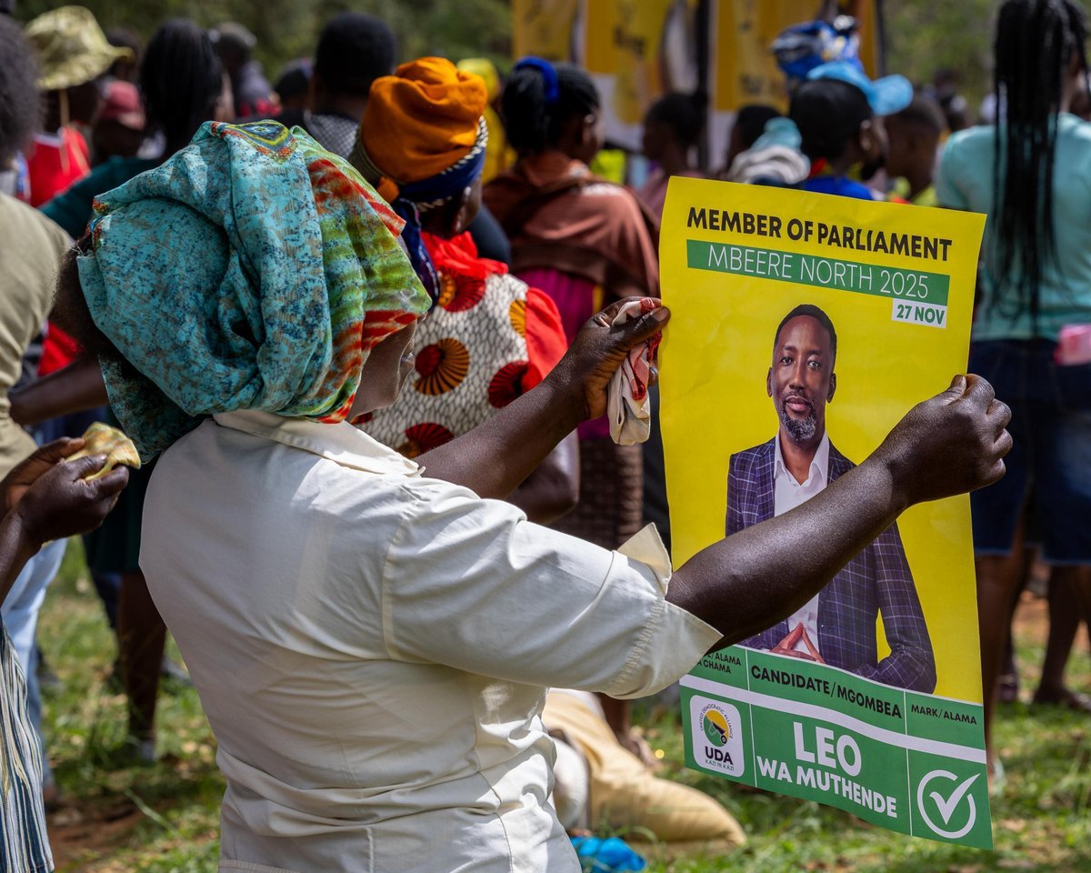 Merc13Nyambura's tweet image. Dr Gikonyo at Karen Hospital should be preparing a room to treat Gachagua Chest Pains as Mbeere North Decides to paint the town yellow.
#LeoWamuthendeWins

Embu Kasipul Peter Kaluma Enashipai Summit #AgriNext #MoALD