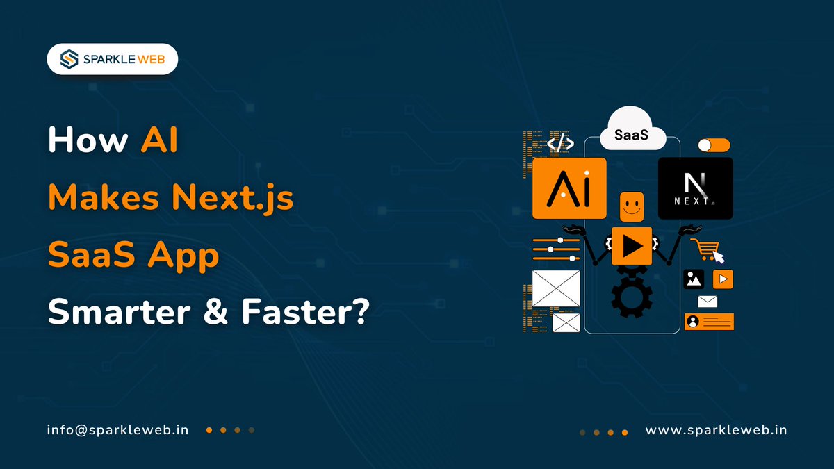 sparklewebhelp's tweet image. Next.js + AI = The smartest SaaS stack for 2025!

From chatbots to global multi-tenant apps - we build it all.

Ready to create your AI SaaS? Let’s collaborate!

➡ Explore more: sparkleweb.in/blog/next.js_a…

#nextjs #ai #saas #openai #techstack #sparkleweb