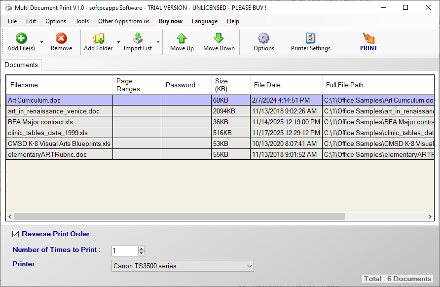 4dotsSoftware's tweet image. Multi Document Print V1.0

Batch print multiple Word, Excel, Powerpoint, PDF and Image Files

softpcapps.com/multi-document…

#WinTools #WinApp #PCSoftware #WindowsTools #Utilities