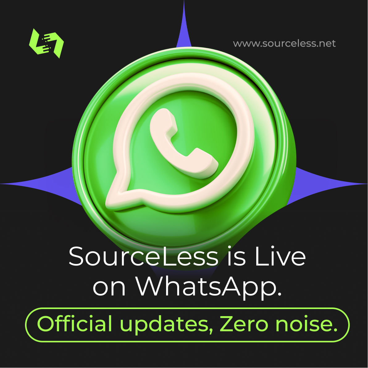 SourcelessB's tweet image. #SourceLess is now on WhatsApp - official updates with zero noise.

Our read-only channel gives verified news, releases, maintenance alerts, and ecosystem updates across SLNN, STR Domains, Ccoin Finance, ARES AI, ARES Med, IgniteHeX, StrDome &amp;amp; more.

whatsapp.com/channel/0029Va…