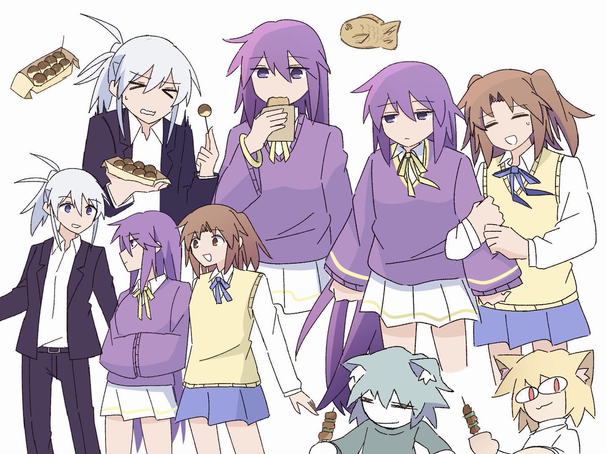 Klmts_yr's tweet image. 🤍💜🧡