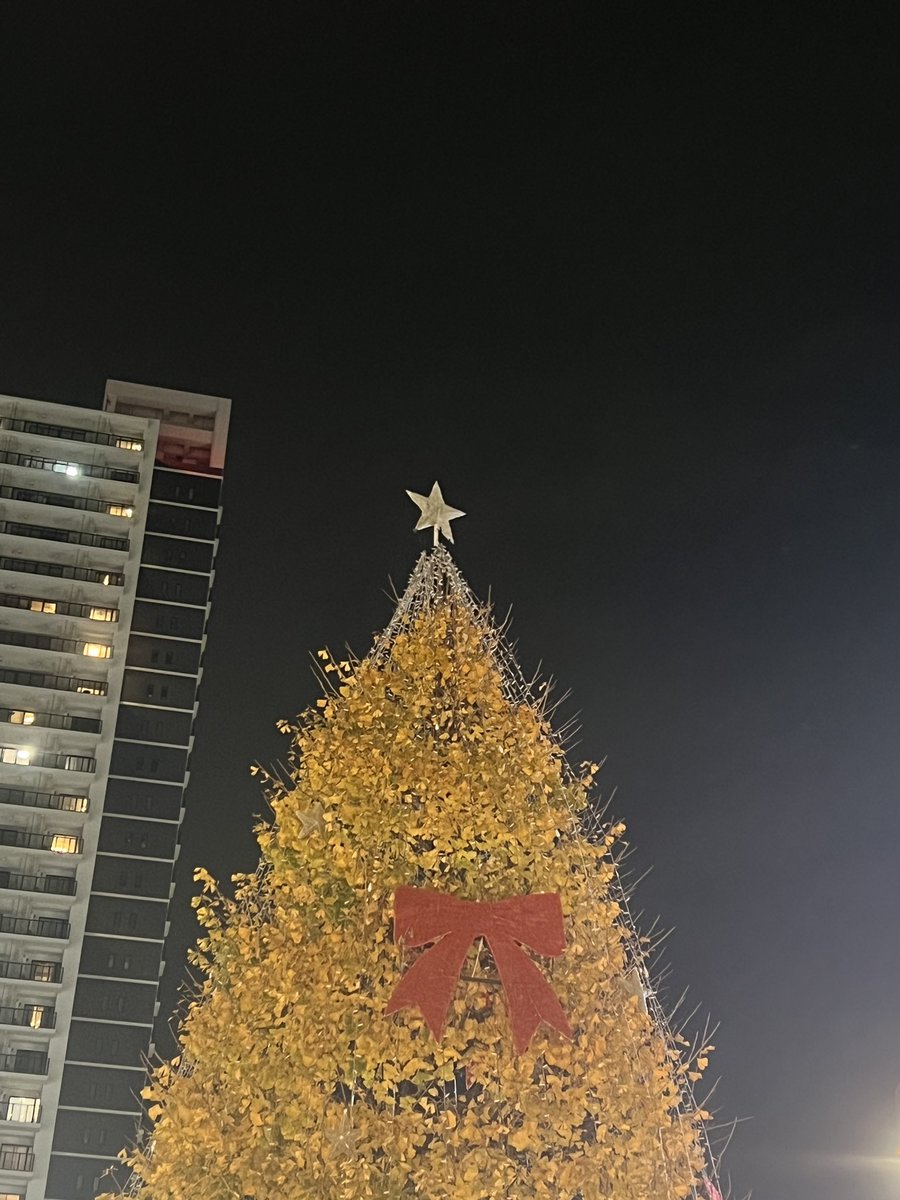 地元は12月から点灯のようです🎄
あっという間にもう11月も終盤💦
一年あっという間！

#企業公式が地元の天気を言い合う 
#企業公式がお疲れ様を言い合う 
#イマソラ #radimo 
musicbird.jp/cfm/radimo