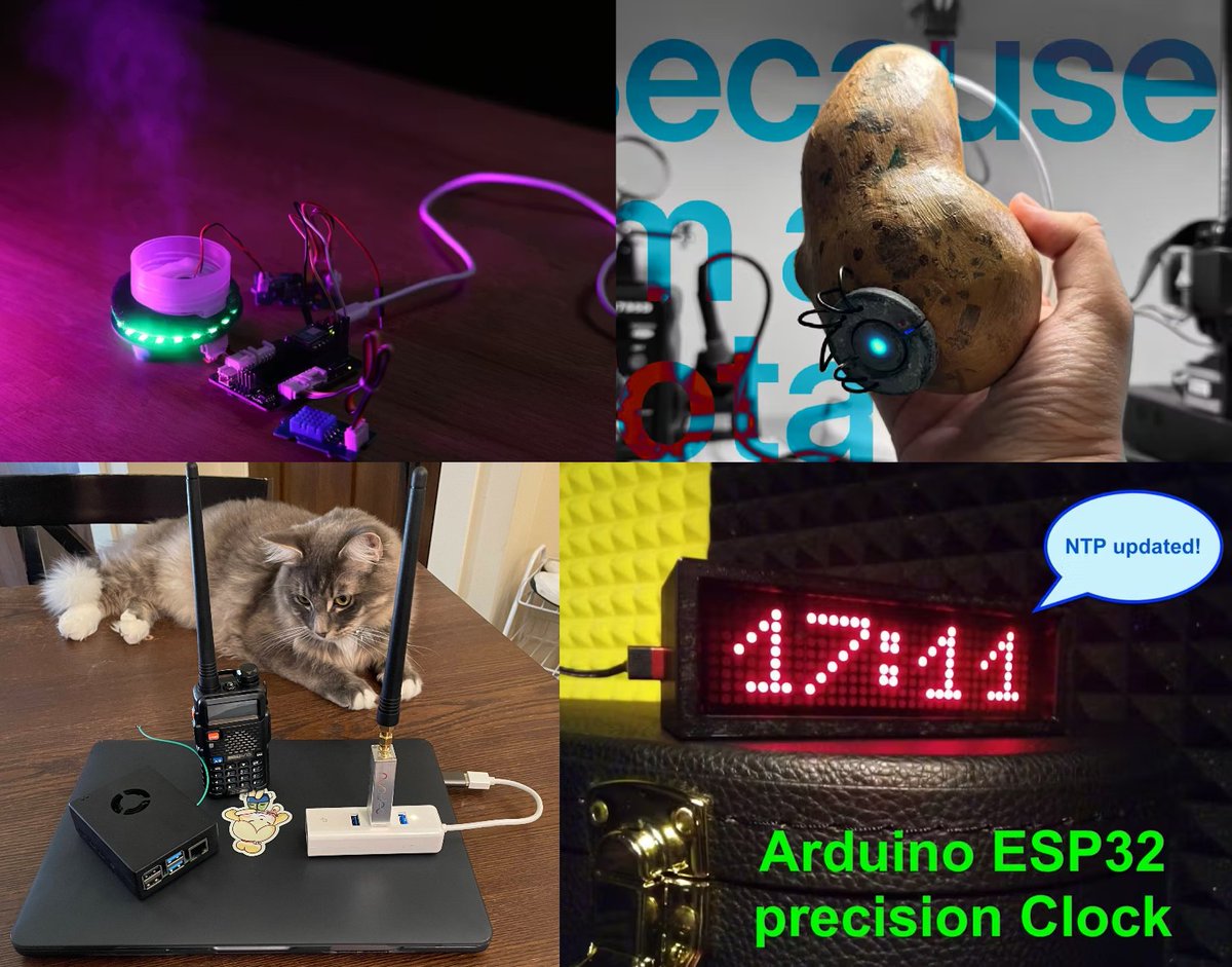 seeedstudio's tweet image. 🏠✨ Smart homes are becoming the new normal. We rounded up 18 DIY projects using @arduino, ESP32, @Raspberry_Pi, and our XIAO family — from LED clocks and motion-tracking cameras to mailbox alerts, sauna automation, and more.

Check out the full blog here 👉…