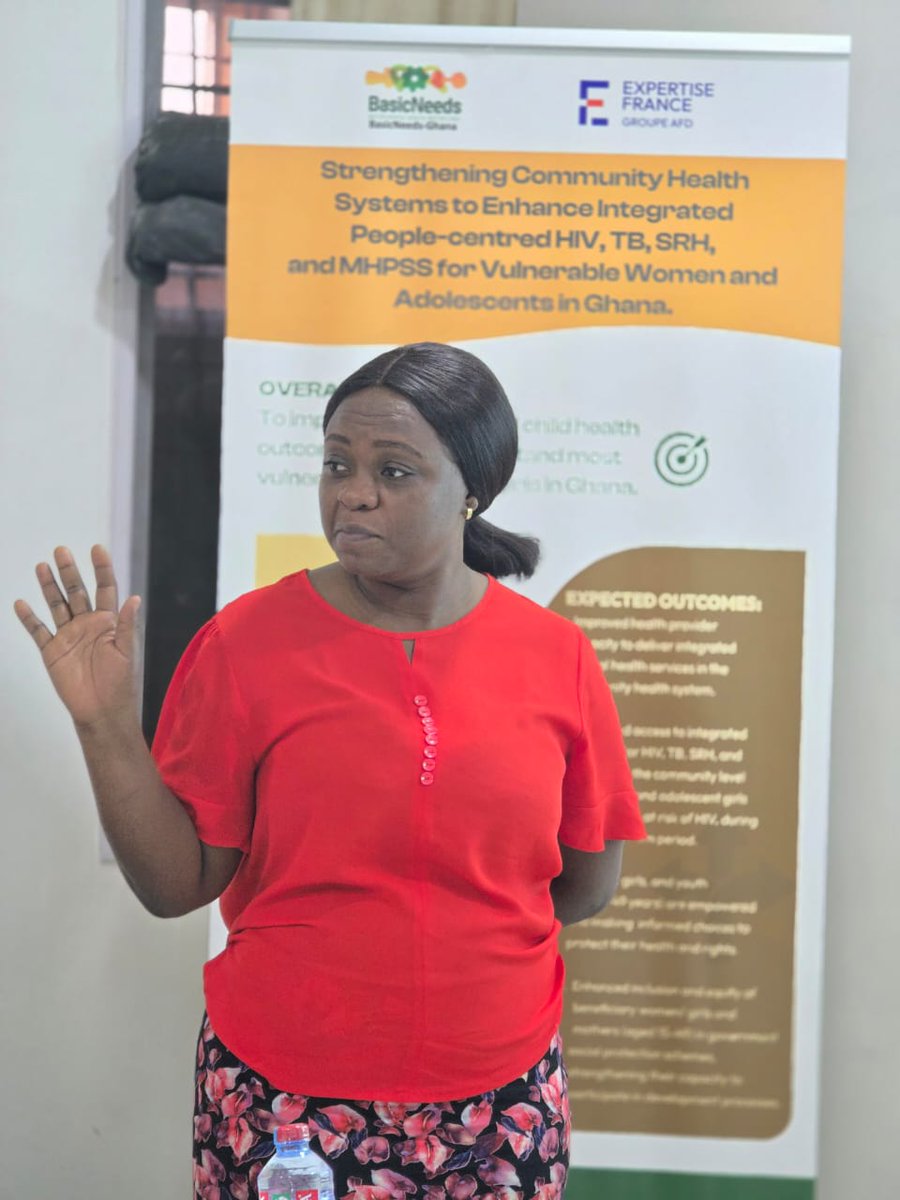 BasicNeedsGh's tweet image. Yesterday, we trained Community Volunteers in Accra under our @EF_LINITIATIVE project. 5 practical sessions strengthened their skills in supporting the mental health &amp;amp; psychosocial needs of pregnant &amp;amp; postpartum women living with HIV/TB &amp;amp; survivors of GBV/IPV.
@_GHSofficial