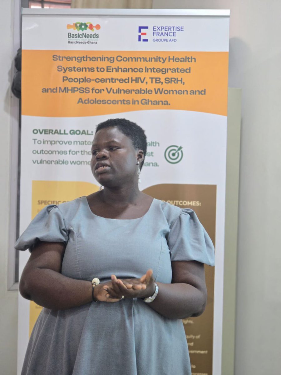 BasicNeedsGh's tweet image. Yesterday, we trained Community Volunteers in Accra under our @EF_LINITIATIVE project. 5 practical sessions strengthened their skills in supporting the mental health &amp;amp; psychosocial needs of pregnant &amp;amp; postpartum women living with HIV/TB &amp;amp; survivors of GBV/IPV.
@_GHSofficial