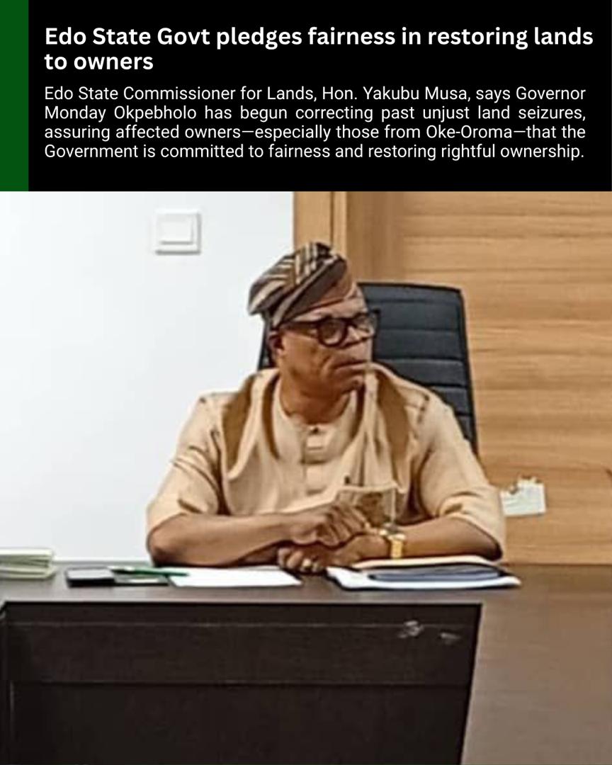 Edo State Government tweet media