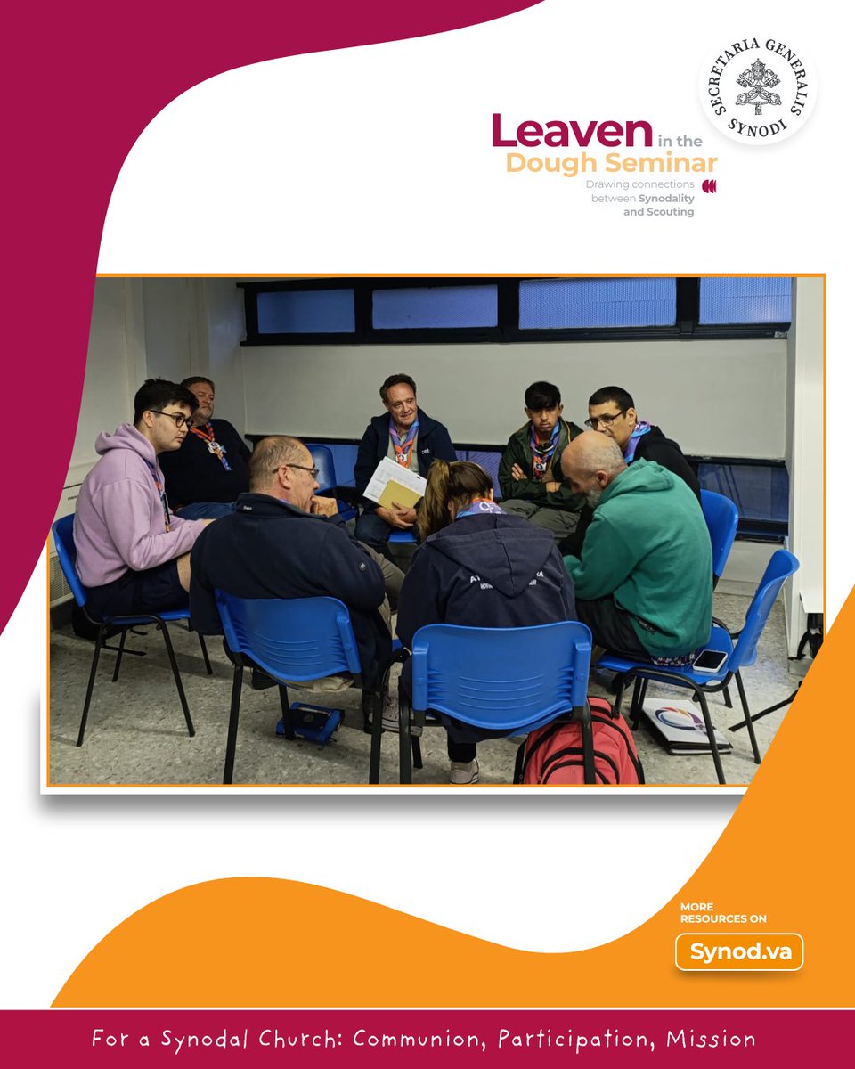 🎖 Scouts on a #SynodalJourney! At ICCS 2025, Sr Nathalie Becquart led a session connecting #Scouting &amp; #Synodality, guiding participants through prayer &amp; #ConversationInTheSpirit. 🌍✨
#synod #synodalchurch #LeavenInTheDough