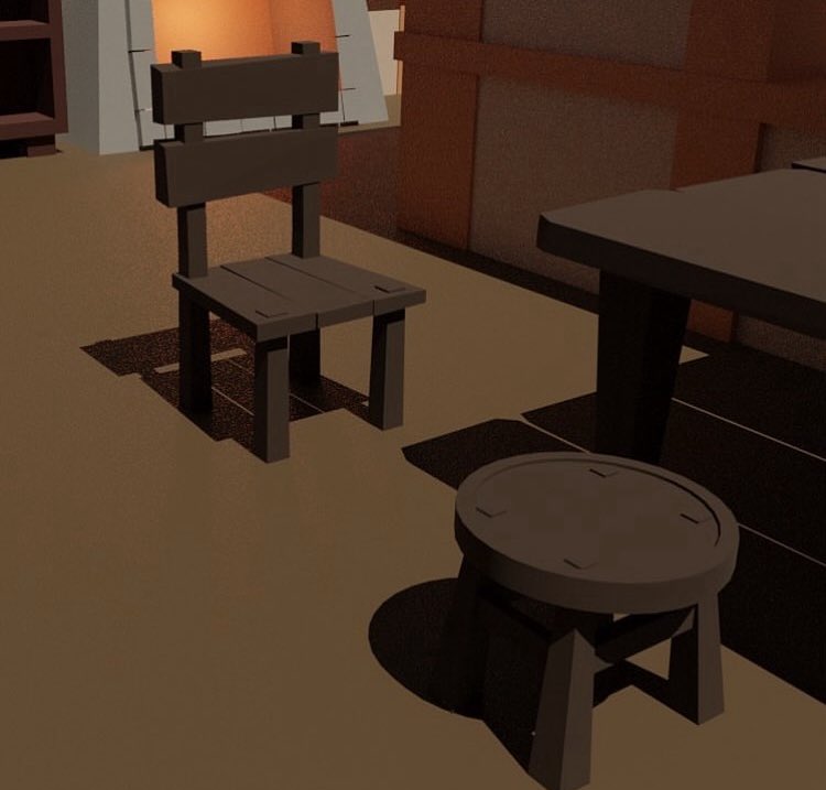 SweetMouse85's tweet image. I made this in Blender a while ago, I may use it for my game.

#Blender3d #unity3d #gamedevchile