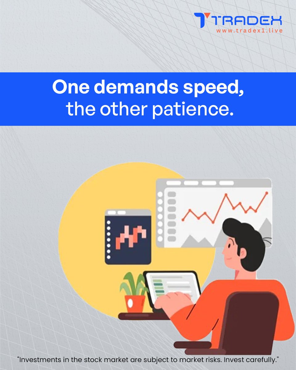 TradexLive1's tweet image. Scalping thrives on rapid market movements, while swing trading focuses on catching larger trends over time. Both offer unique opportunities—if you understand how they work. Know your style, know your edge.

#TradingStrategies #Scalping #SwingTrading #MarketInsights #Trader