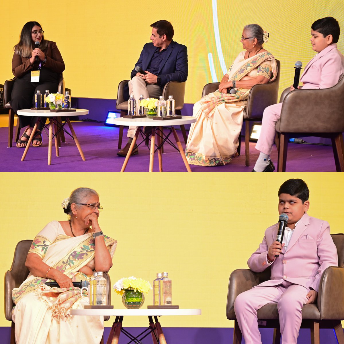 thinkerbelllabs's tweet image. From winning the Aarohan Award by @Infy_Foundation  to returning as storytellers of inclusion.
@Sanskriti_Dawle &amp;amp; Prathamesh Sinha joined @SmtSudhaMurty  and @virmani_sumit for a panel discussion.
Opportunities like these remind us why we build.
#SudhaMurty #InfosysFoundation