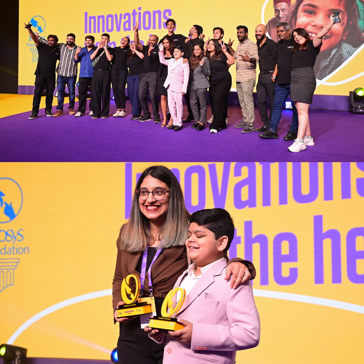 thinkerbelllabs's tweet image. From winning the Aarohan Award by @Infy_Foundation  to returning as storytellers of inclusion.
@Sanskriti_Dawle &amp;amp; Prathamesh Sinha joined @SmtSudhaMurty  and @virmani_sumit for a panel discussion.
Opportunities like these remind us why we build.
#SudhaMurty #InfosysFoundation