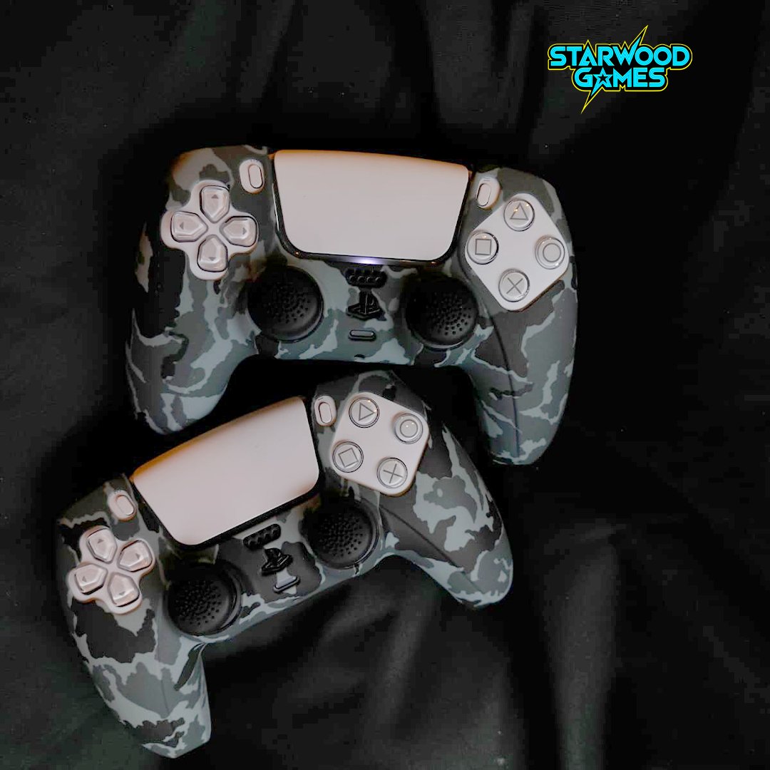 starwoodgames's tweet image. Locked in. Loaded up. These camo PS5 controllers are built for serious players at Starwood Games. Step in and power your next session.

#StarwoodGames #PS5Controller #CamoController #ActonLondon #GamingSetup #GameZoneUK #PlayStationUK #GamerLife #LondonGamers #GamingCommunity