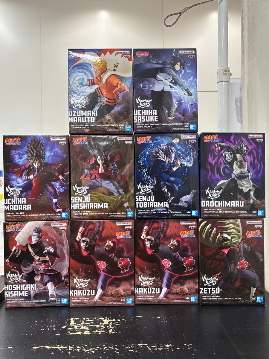 格安！】ナルト vibration stars まとめ売り7体 NARUTO疾風伝