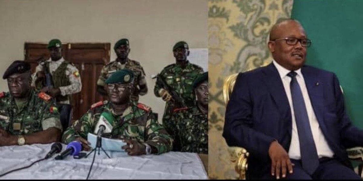 AzalinaBlog's tweet image. Just In: Military officers in Guinea-Bissau have seized power, detained the president, halted all electoral processes, and announced that they will run the country indefinitely.