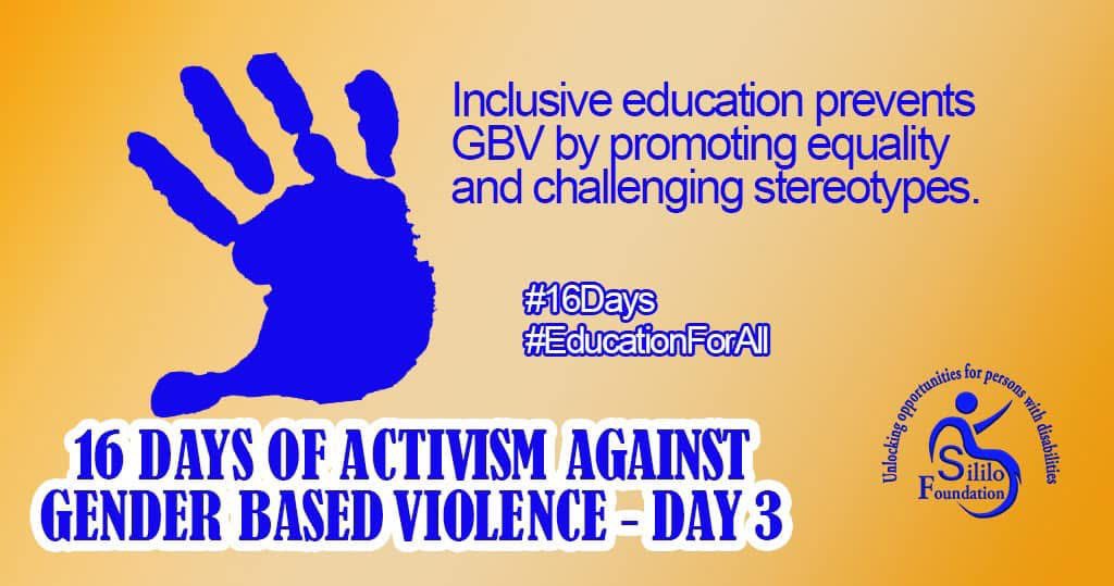 Sililo2020's tweet photo. Day 3 - 16 Days of Activism Against Gender Based Violence 

#SignLanguageMatters: Sign language is a human right! Ensure accessibility for deaf women and girls in all spaces.

#SililoFoundation2025EssayWritingCompetition
#ACallToGRZtoEnactTheSignLanguageAct https://t.co/GEaYIoY6Zg