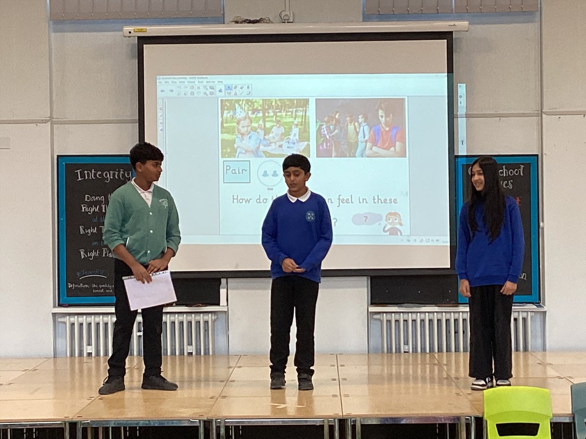 BVCSchool's tweet image. 🌟Y6 Sycamore were honoured to be the first class this year to lead a class assembly focused on Oracy. Centred on the theme of “including others,” the children spoke with clarity, confidence and pride - truly outstanding role models! 👏💙 #Oracy #Inclusion #RoleModels @BVCSchool