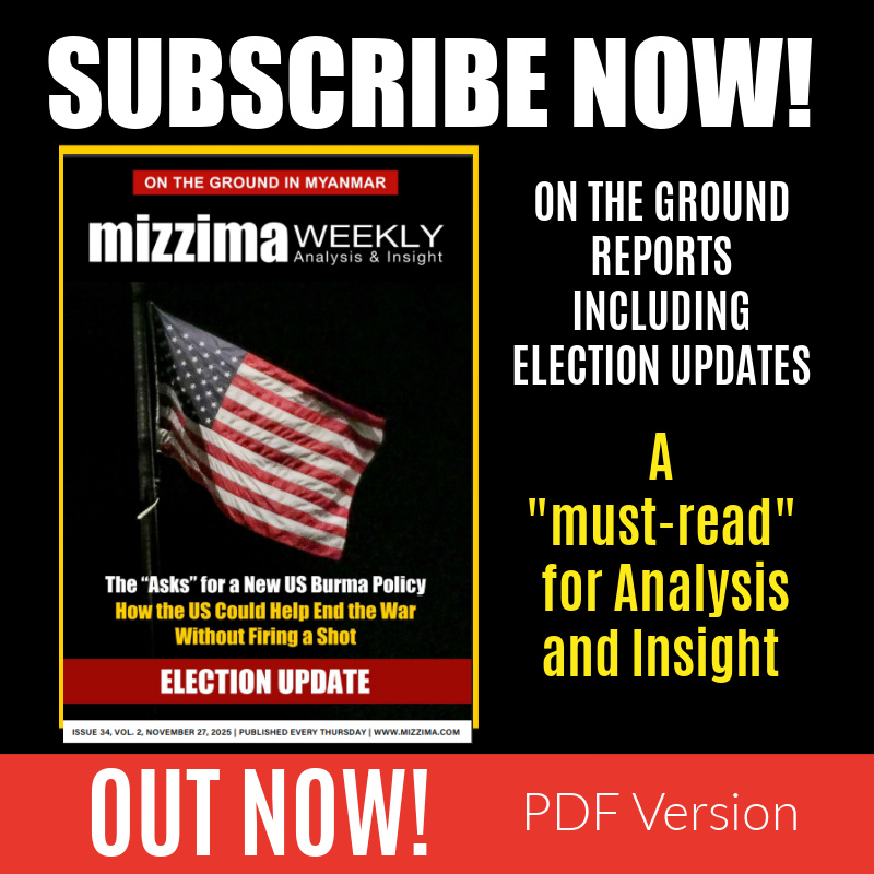 MizzimaNews's tweet image. Mizzima Weekly - Analysis &amp;amp; Insight
OUT NOW! The new Mizzima Weekly. Grab your copy of this downloadable PDF: tinyurl.com/mzmwmi34v22025
#Mizzima
#mizzimaweekly
#Analysis
#insights