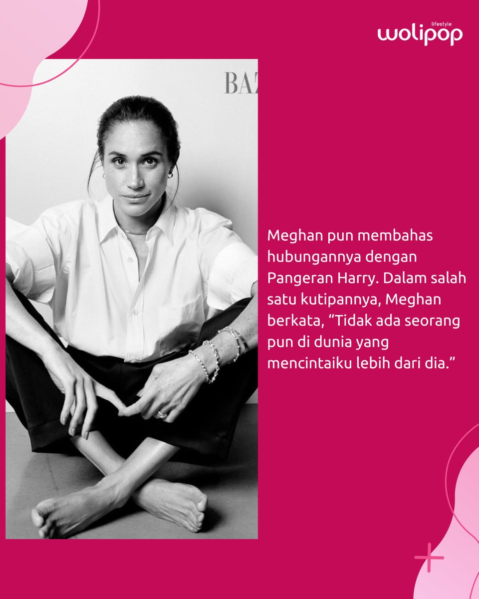 wolipop's tweet image. Namun Megan Markle malah dibilang “kurang fresh” dan “nggak cocok buat cover”.
Menurut kalian gimana, Wolifriends? Natural look Meghan yes or no? 💬

&amp;gt;&amp;gt; l1nq.com/XxVS6

#Wolipop #MeghanMarkle #HarperBazaar #Bazaar #MeghanMarkleHarperBazaar #Wolipop #HarperBazaarUS…